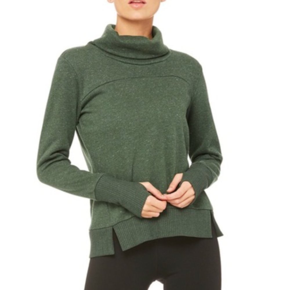 Alo Yoga Haze Cowl Neck Pullover